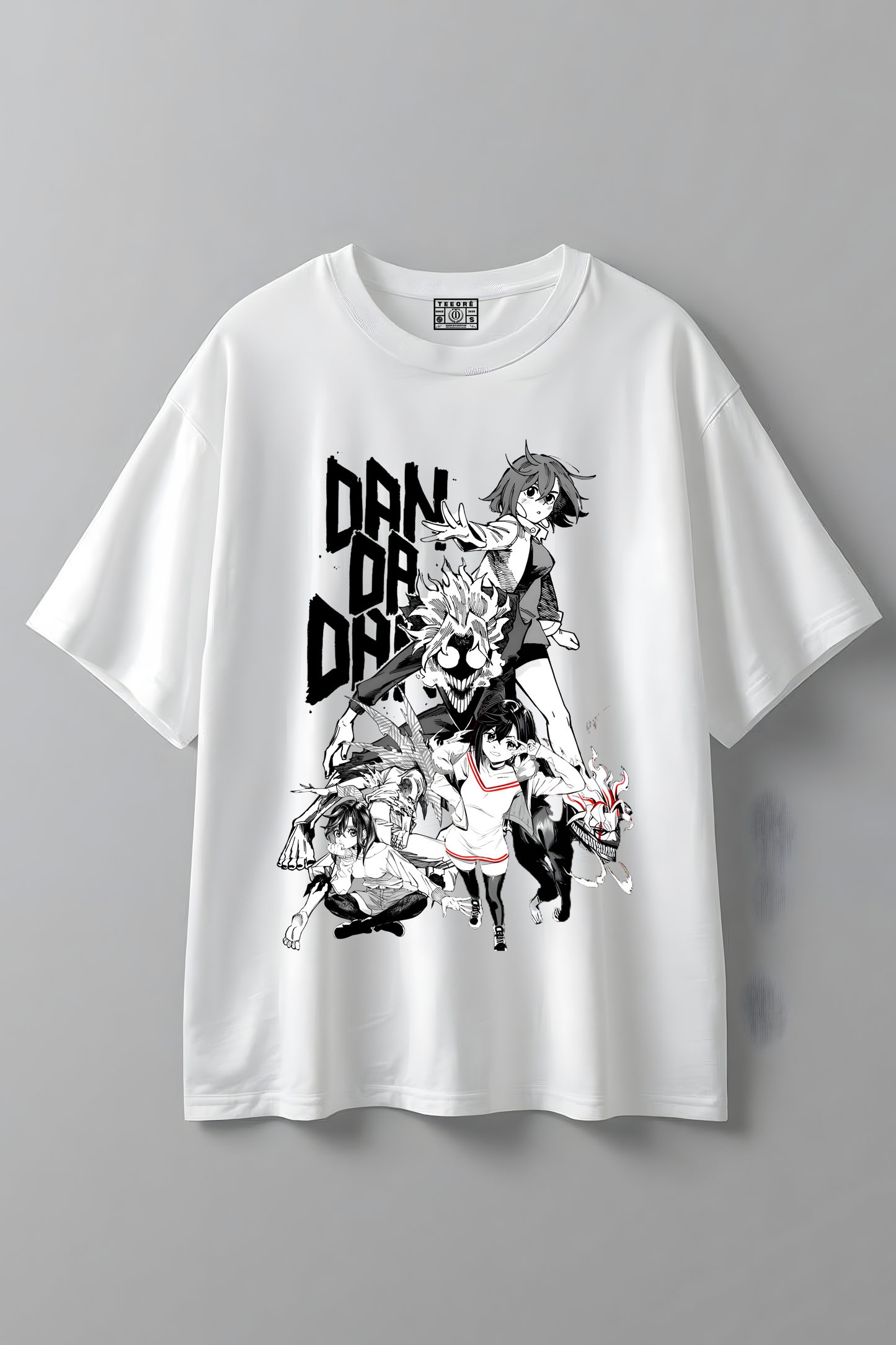 KEN & MOMO OVERSIZED T-SHIRT WHITE