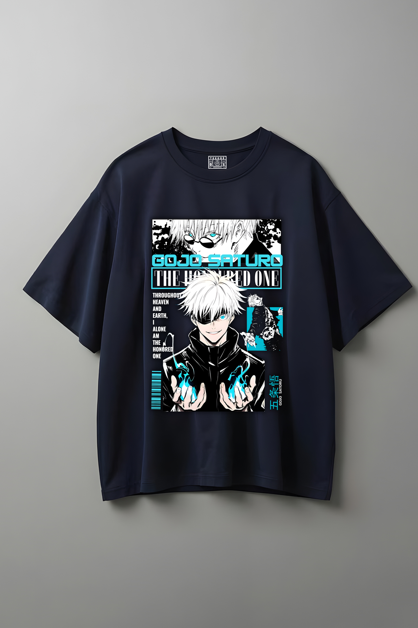 SATURO GOJO OVERSIZED T-SHIRT