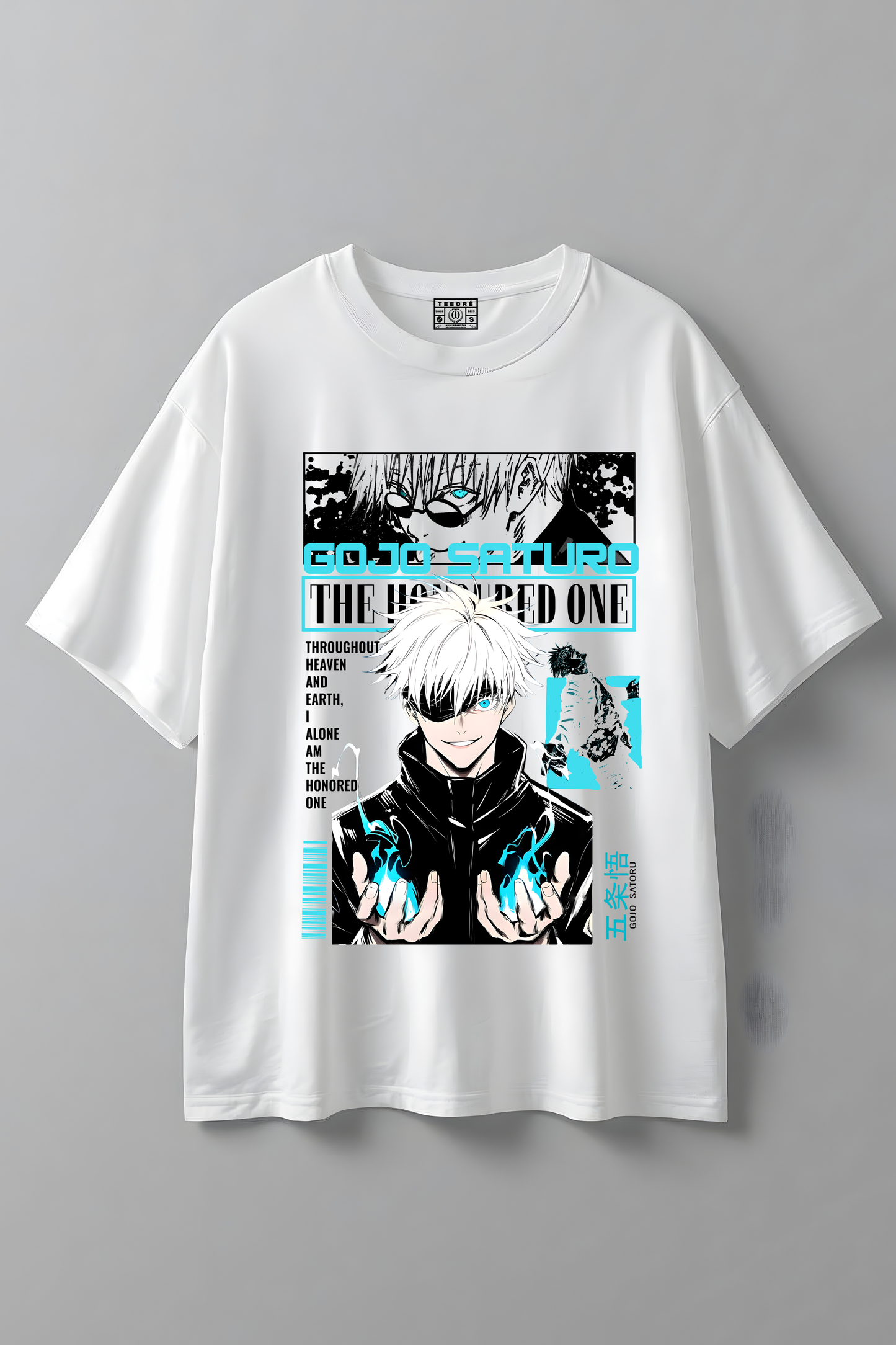 SATURO GOJO OVERSIZED T-SHIRT