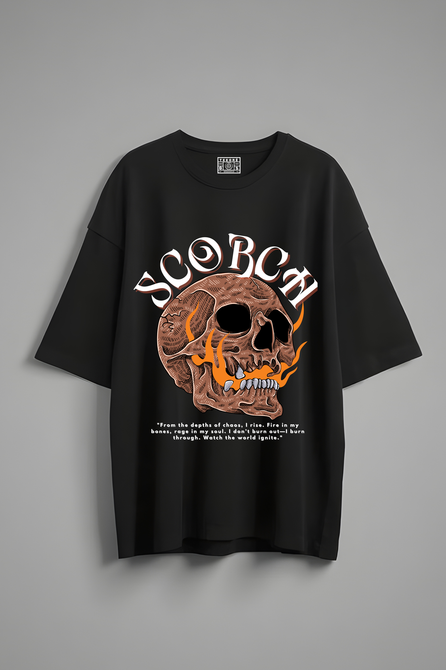 SCORCH OVERSIZED T-SHIRT