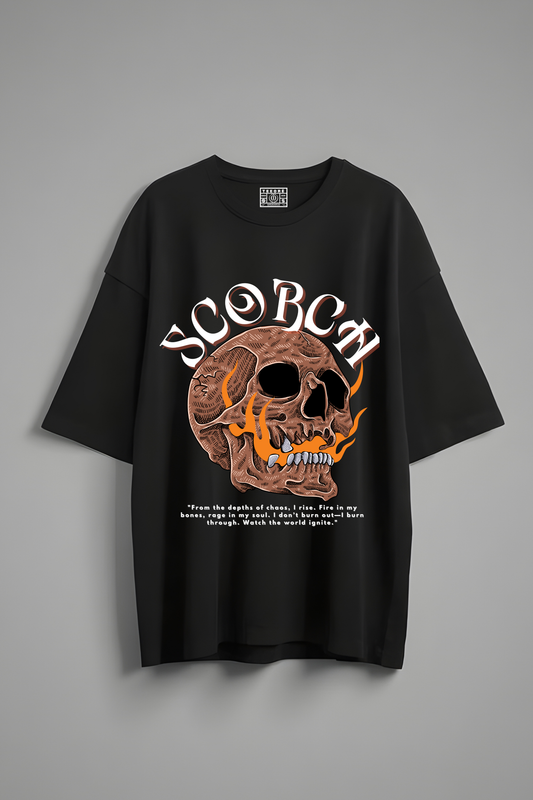 SCORCH OVERSIZED T-SHIRT