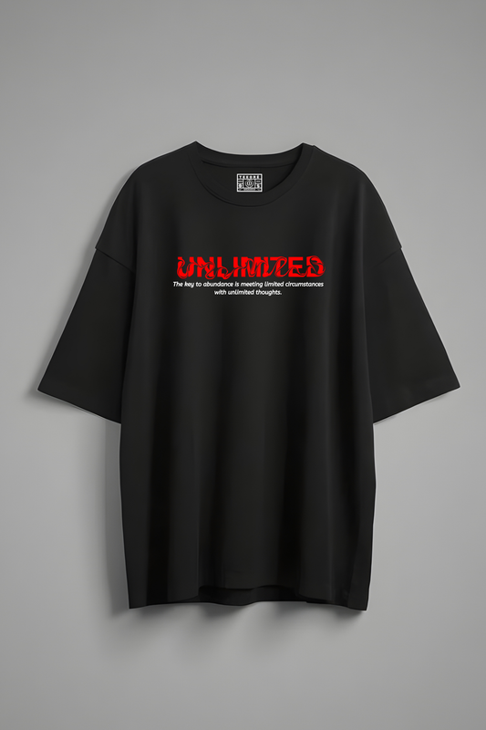 UNLIMITED OVERSIZED T-SHIRT