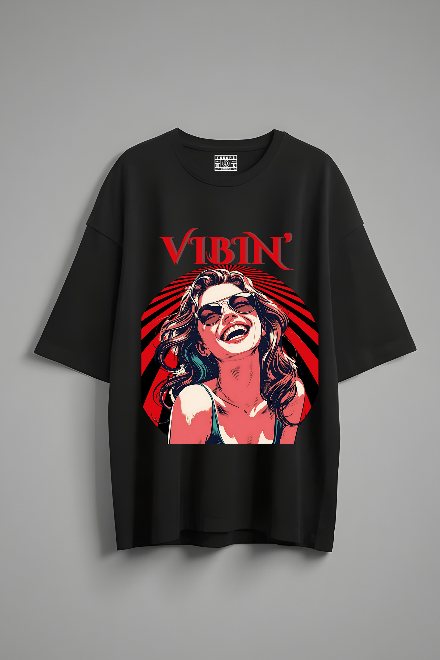 VIBING OVERSIZED T-SHIRT