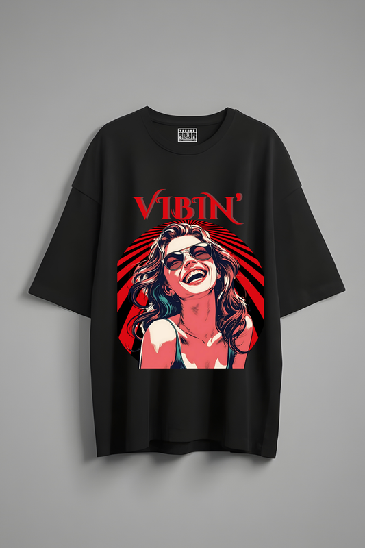 VIBING OVERSIZED T-SHIRT