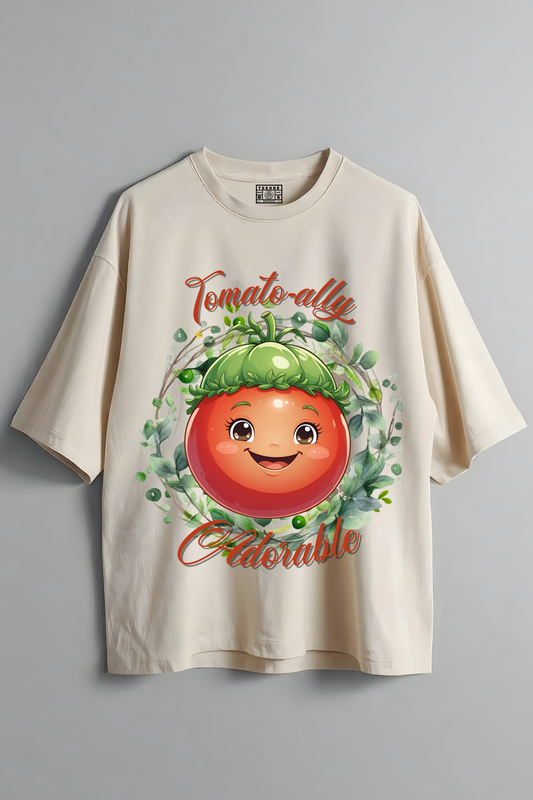 TOMATOALLY ADORABLE OVERSIZED T-SHIRT
