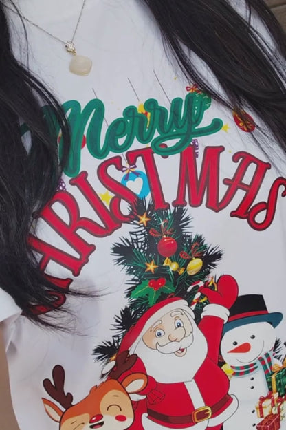 CHRISTMAS OVERSIZED T-SHIRT