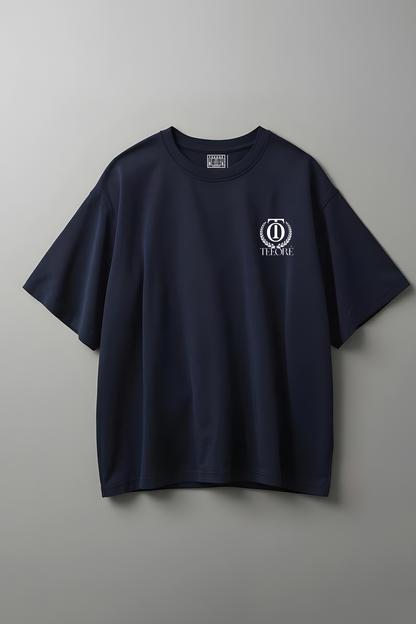 OVERSIZED T-SHIRT NAVY-BLUE