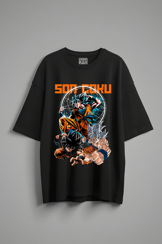 GOKU DRAGON BALLZ OVERSIZED T-SHIRT