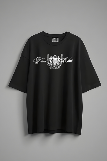 TEEORE CLUB OVERSIZED T-SHIRT BLACK